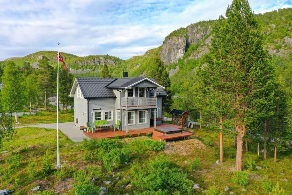 Hytte I Flott Natur Alta Esterno foto